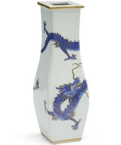 Chelsea House Blue Dragon Vase