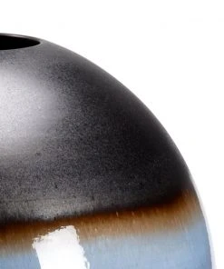 Chelsea House Blue Rain Round Vase