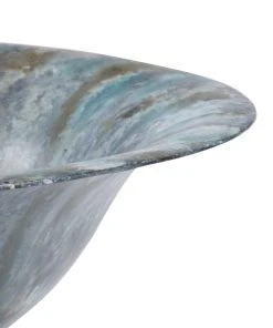 Chelsea House Zinc Pedestal Bowl (Lg) Bowls & Trays