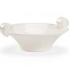 Chelsea House Scroll Handled Bowl - White