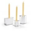 DECOR Chelsea House Trifoil Candlesticks