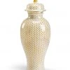 Chelsea House Herringbone Vase - Gold