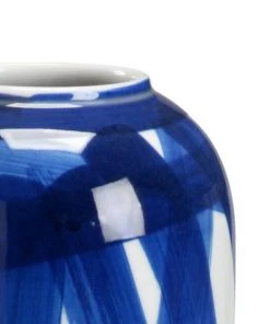 DECOR Chelsea House Johnsbury Vase - Blue (Med)
