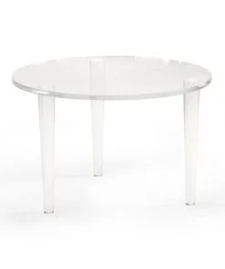Chelsea House Round Acrylic Coffee Table LIVING ROOM