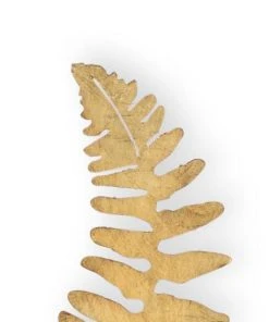 All Lighting Chelsea House Gold Fern Leaf Sconce