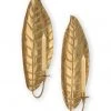 Chelsea House Leaf Sconce - Gold (Pr) All Lighting