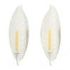 All Lighting Chelsea House Leaf Sconce - Cream (Pr)
