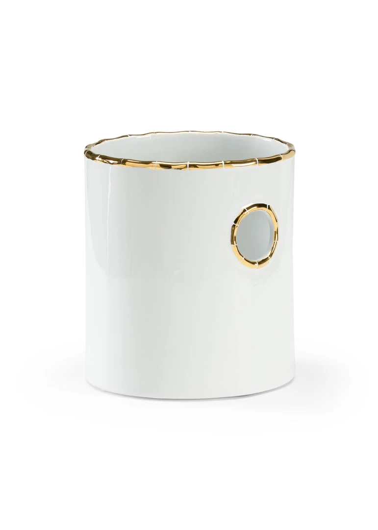 Chelsea House Bamboo Cachepot Planters 3 Chelsea House Bamboo Cachepot Planters