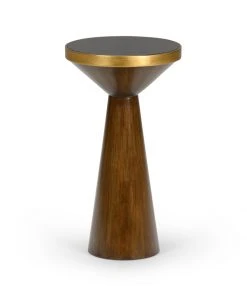 Chelsea House N. Y. Drinks Table - Black Side & End Tables