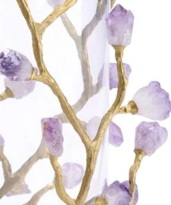 Chelsea House Vase With Purple Crystal