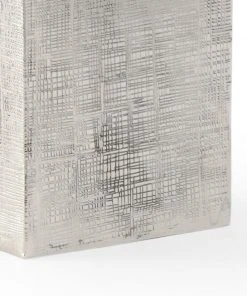 DECOR Chelsea House Macon Vase - Nickel (Lg)