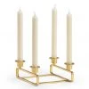 Chelsea House Berkshire Candlestick - Brass