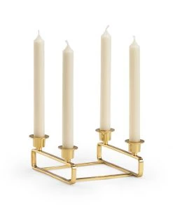 Chelsea House Berkshire Candlestick - Brass