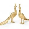 Chelsea House Brass Peacocks (S2) Sculptures & Objects