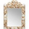 Chelsea House Shell Square Mirror