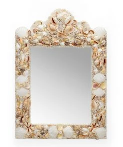 Chelsea House Shell Square Mirror