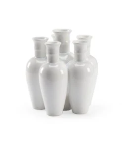 DECOR Chelsea House Cluster Vase - White