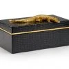 DECOR Chelsea House Alligator Box - Black