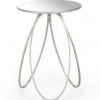 Side & End Tables Chelsea House Tri-Leg Table - Silver