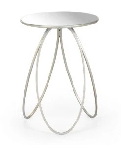 Side & End Tables Chelsea House Tri-Leg Table - Silver