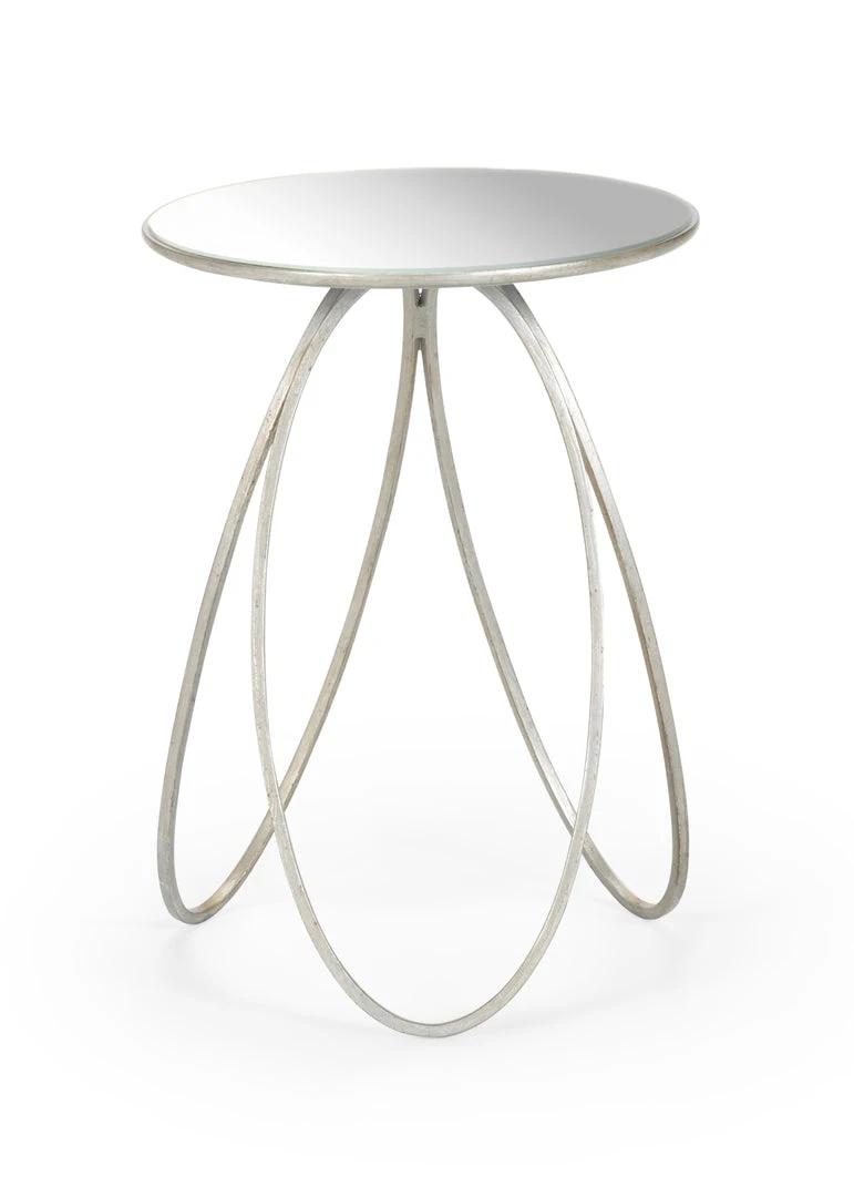 Side & End Tables Chelsea House Tri-Leg Table - Silver 3 Side & End Tables Chelsea House Tri-Leg Table - Silver