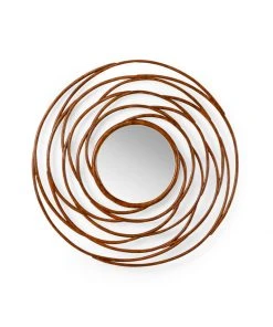 DECOR Chelsea House Rattan Mirror