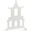 Chelsea House Pagoda 2 - White Sculptures & Objects