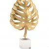 DECOR Chelsea House Palm Leaf Sculpture - Gold