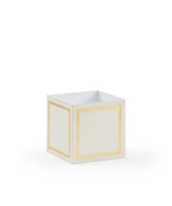 Chelsea House Ibiza Tissue Box - Gold DECOR