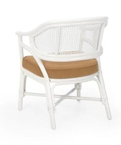Chelsea House Remington Chair - White LIVING ROOM