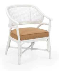 Chelsea House Remington Chair - White LIVING ROOM