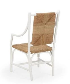 Chelsea House Mecklenburg Chair - White LIVING ROOM