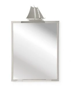 Chelsea House High Tide Mirror - Nickel DECOR