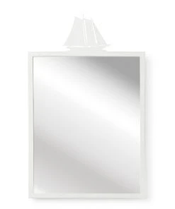 Chelsea House High Tide Mirror - White