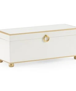 DECOR Chelsea House Rectangular Box - Cream