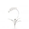 Chelsea House Orchid Stem - Silver (Sm) 1 Chelsea House Orchid Stem - Silver (Sm)