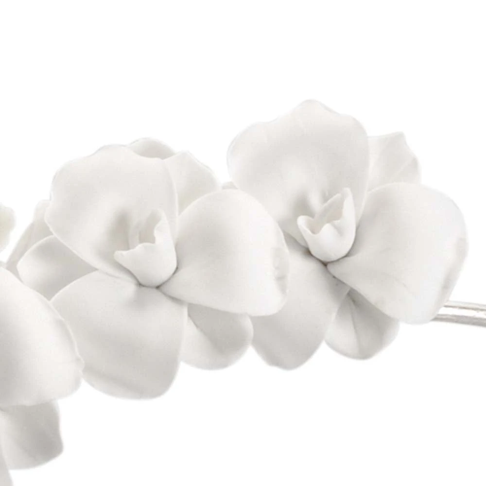 Chelsea House Orchid Stem - Silver (Lg) 4 Chelsea House Orchid Stem - Silver (Lg)