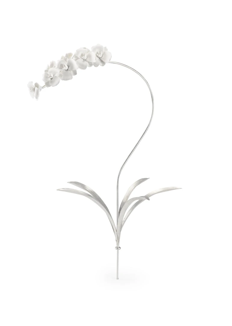 Chelsea House Orchid Stem - Silver (Lg) 3 Chelsea House Orchid Stem - Silver (Lg)