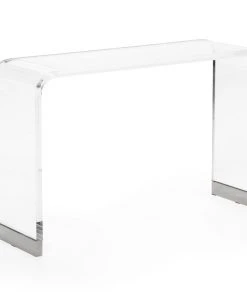 LIVING ROOM Chelsea House Waterfall Console - Nickel