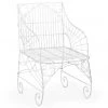 Chelsea House Gothic Arm Chair - White
