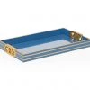 DECOR Chelsea House Copas Serving Tray-Blue