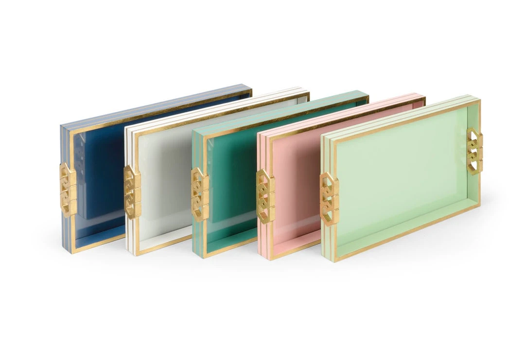 Chelsea House Copas Serving Tray-White 4 Chelsea House Copas Serving Tray-White