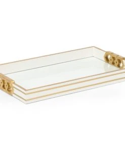 Chelsea House Copas Serving Tray-White