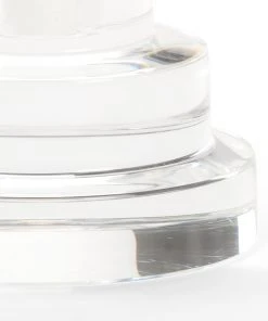 DECOR Chelsea House Terraced Crystal Candlestick