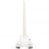 DECOR Chelsea House Terraced Crystal Candlestick