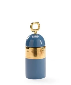 Chelsea House French Blue Banded Jar