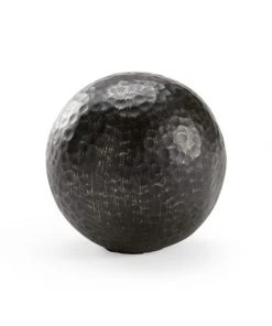 Sculptures & Objects Chelsea House Black Hammered Ball (Sm)