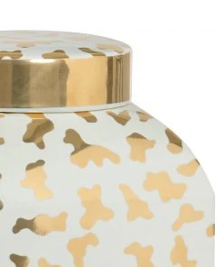 Vases, Jars, & Bottles Chelsea House Jungle Ginger Jar - Frostwork