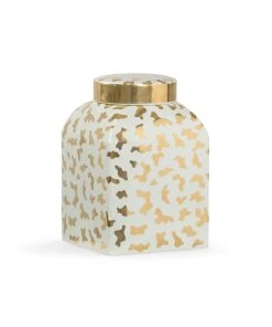 Vases, Jars, & Bottles Chelsea House Jungle Ginger Jar - Frostwork