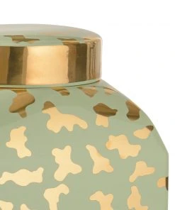 Vases, Jars, & Bottles Chelsea House Jungle Ginger Jar - Pistachio